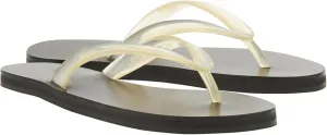 Jelly Beach Flip Flop Sandals for Women Clear Jelly Slip on Comfortable Thong Sandals Slides Sandals Women Dressy Shoes