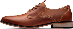 Jousen Men's Dress Shoes Formal Leather Oxford Shoes Classical Business Derby Shoes