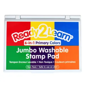 JUMBO WASHABLE STAMP PAD 6-IN-1