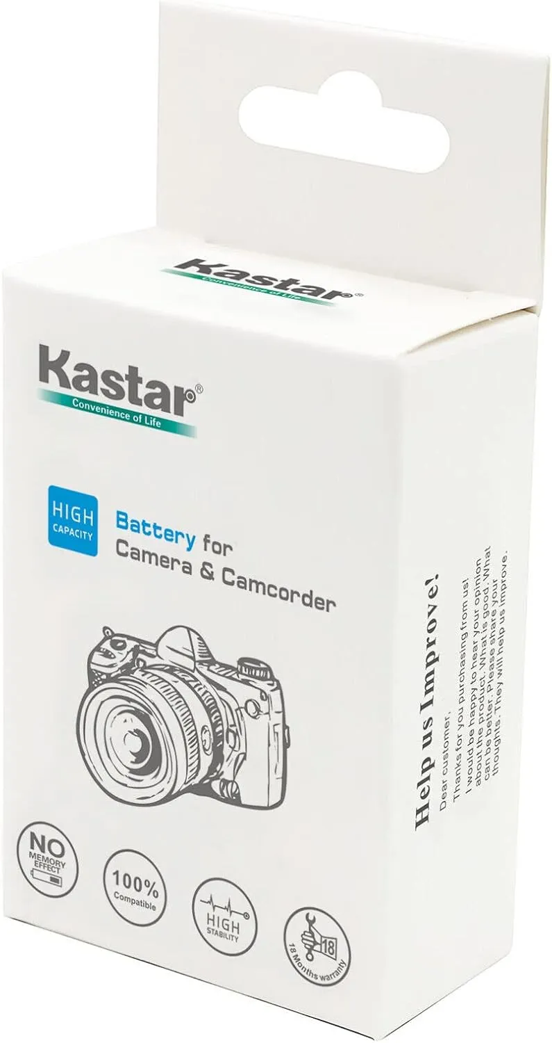 Kastar 2-Pack BP-915 Battery and LCD AC Charger Compatible with Phase One IQ, Phase One Laser IQ, Phase One IQ3, Phase One IQ4, Phase One P25, Phase One P25 Plus P25 , Phase One P30 Camcorders