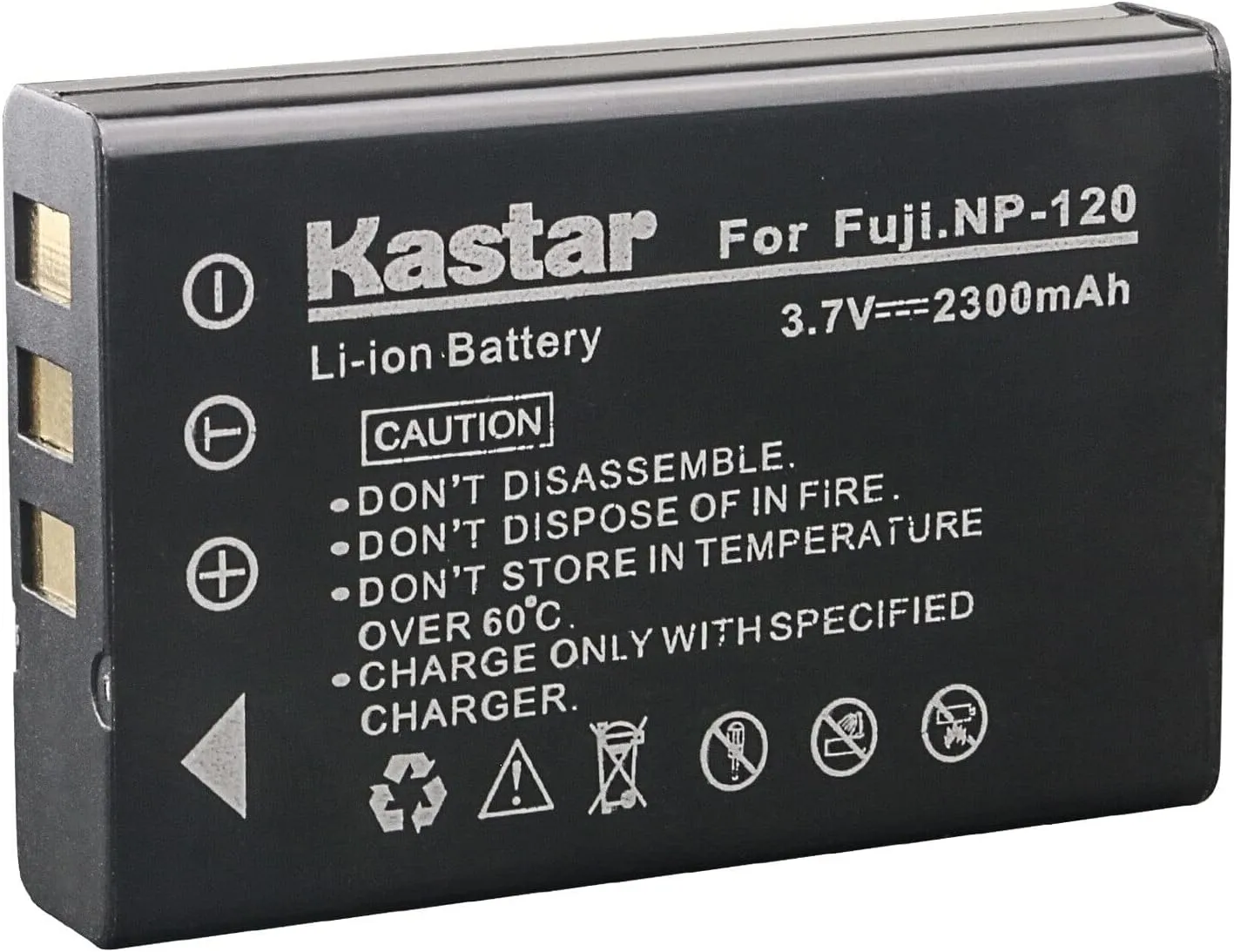 Kastar 4-Pack FNP-120 Battery and LCD AC Charger Compatible with Ordro HDV-V12, HDV-V88, HDV-Z7, HDV-Z10, HDV-Z16, HDV-Z79, HDV-108, HDV-760, HDV-P72, HDR-AC1, HDR-AC3, HDR-AC5, HDR-AZ50 Cameras