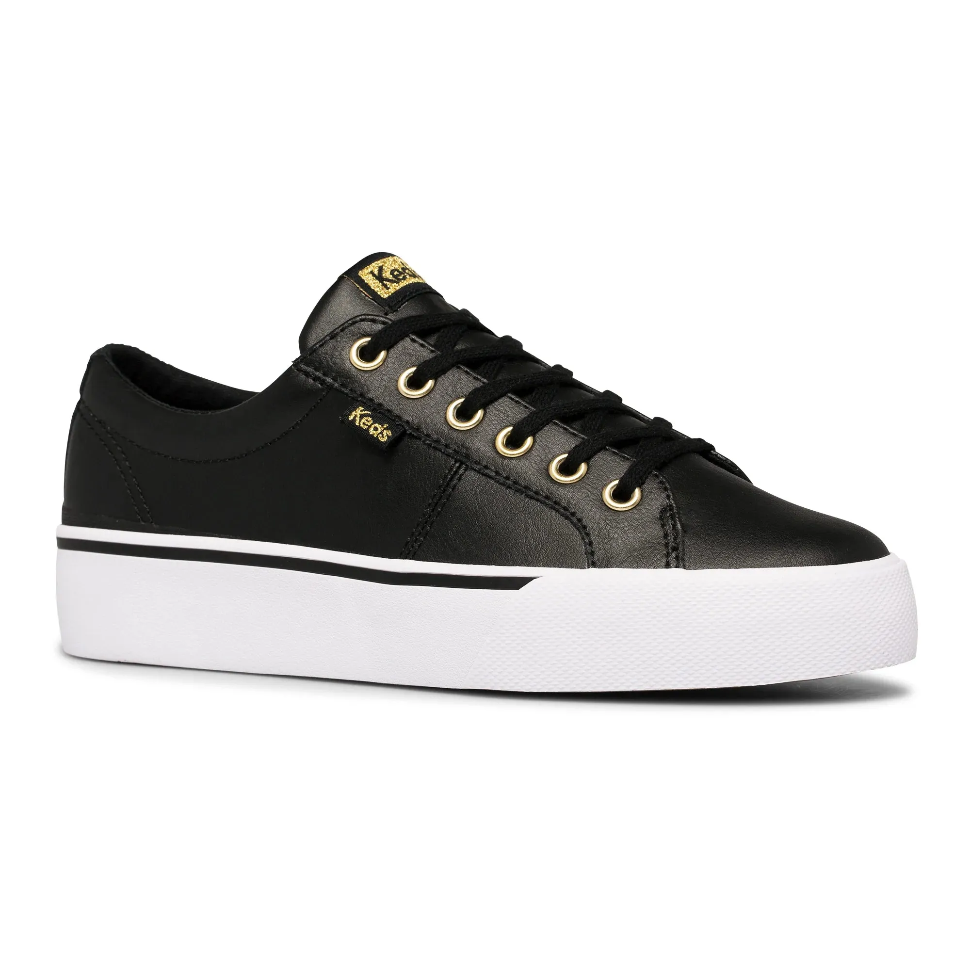 KEDS - Jump Kick DUO Leather - Black