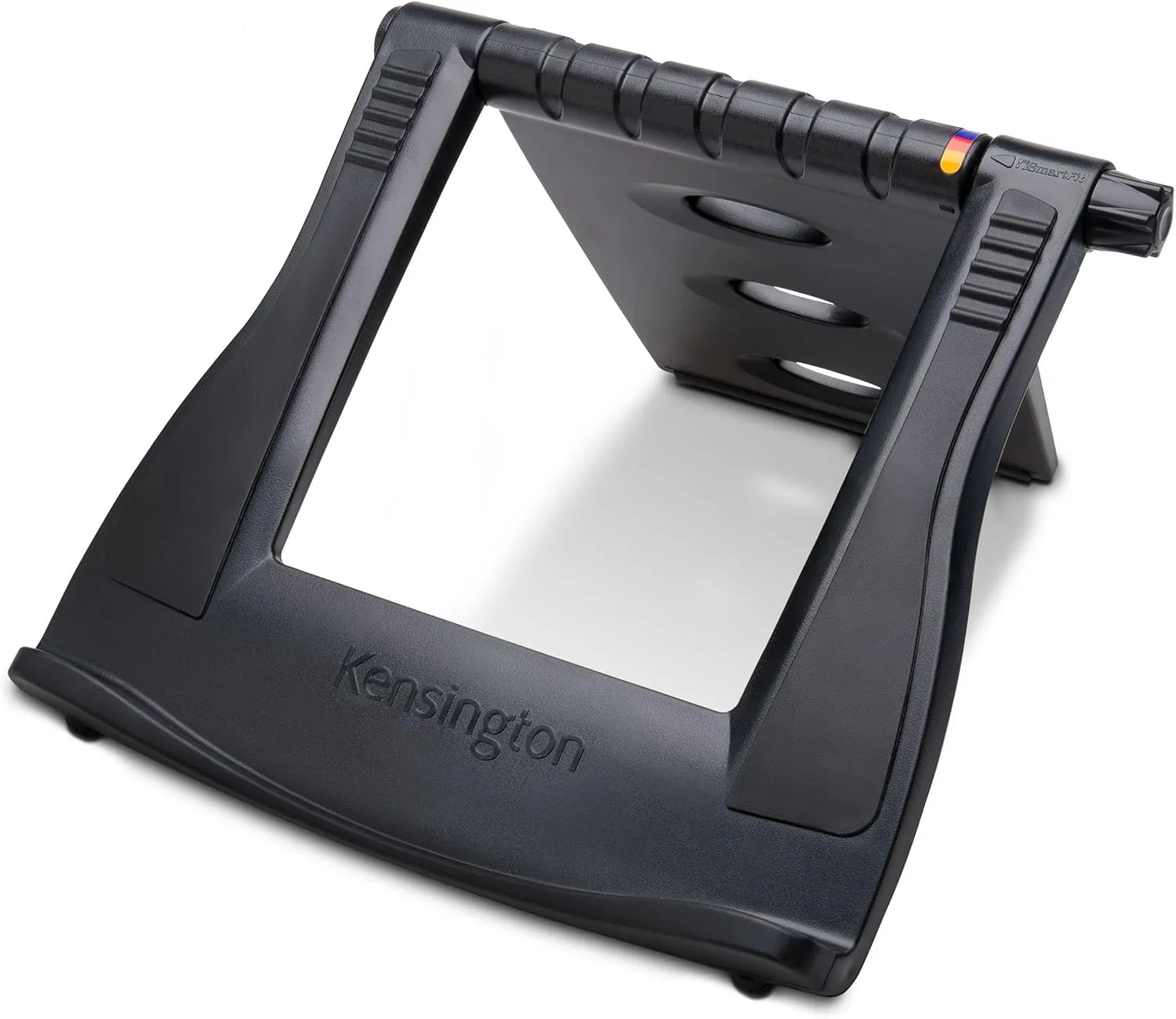 Kensington Portable Laptop Stand, Height Adjustable Foldable Laptop Riser for Laptops Up to 17", Light Weight Collapsible Stand for MacBook Air/Pro, Dell XPS, Lenovo, HP Elitebook, Black K52788WW