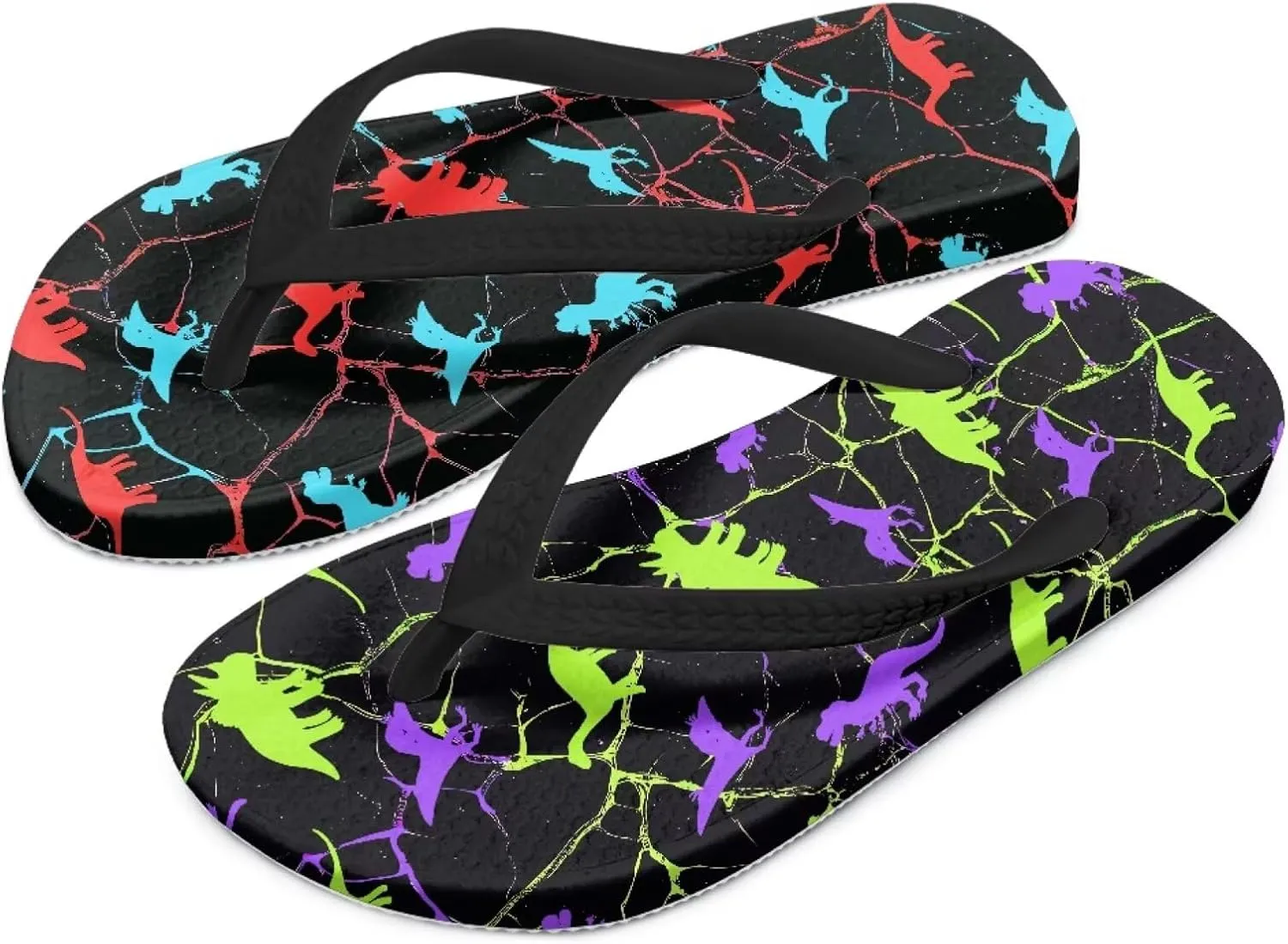 Kids Flip Flops Boys Girls Cartoon Sandals Water Shoes Boys Beach Shoes Flip Flops