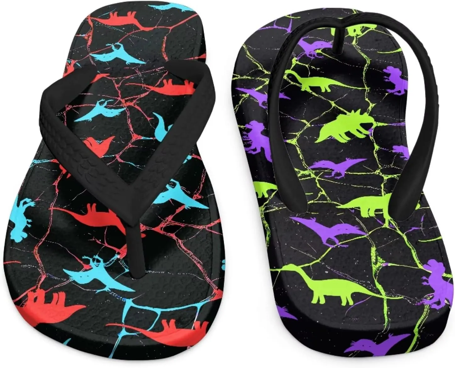 Kids Flip Flops Boys Girls Cartoon Sandals Water Shoes Boys Beach Shoes Flip Flops