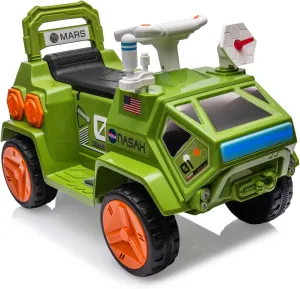 Kids Ride On Car, Kids ATV Quad Car, 6V Four-Wheeler Ride on Toy for Toddlers, Electric Toys with Flash Lights, Forward Backward Function for Boys Girls