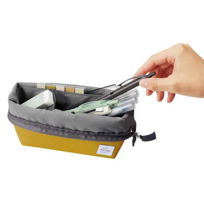 Kokuyo N Storage Pen Case - Mustard