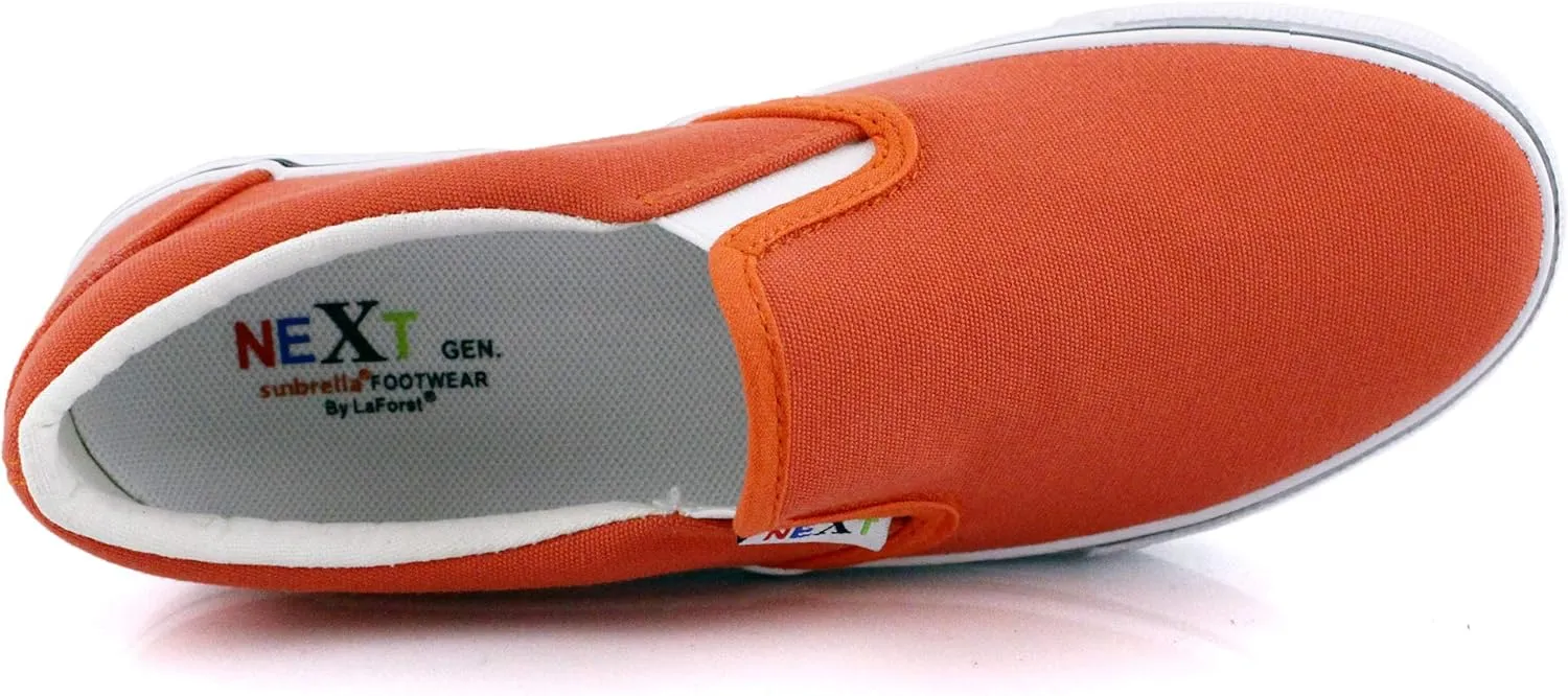 Laforst Nextgen Footwear Womens Sunbrella Nonslip Waitress Server Slip On Flat