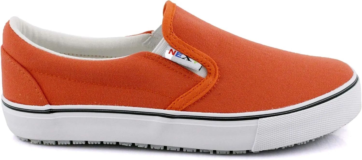 Laforst Nextgen Footwear Womens Sunbrella Nonslip Waitress Server Slip On Flat