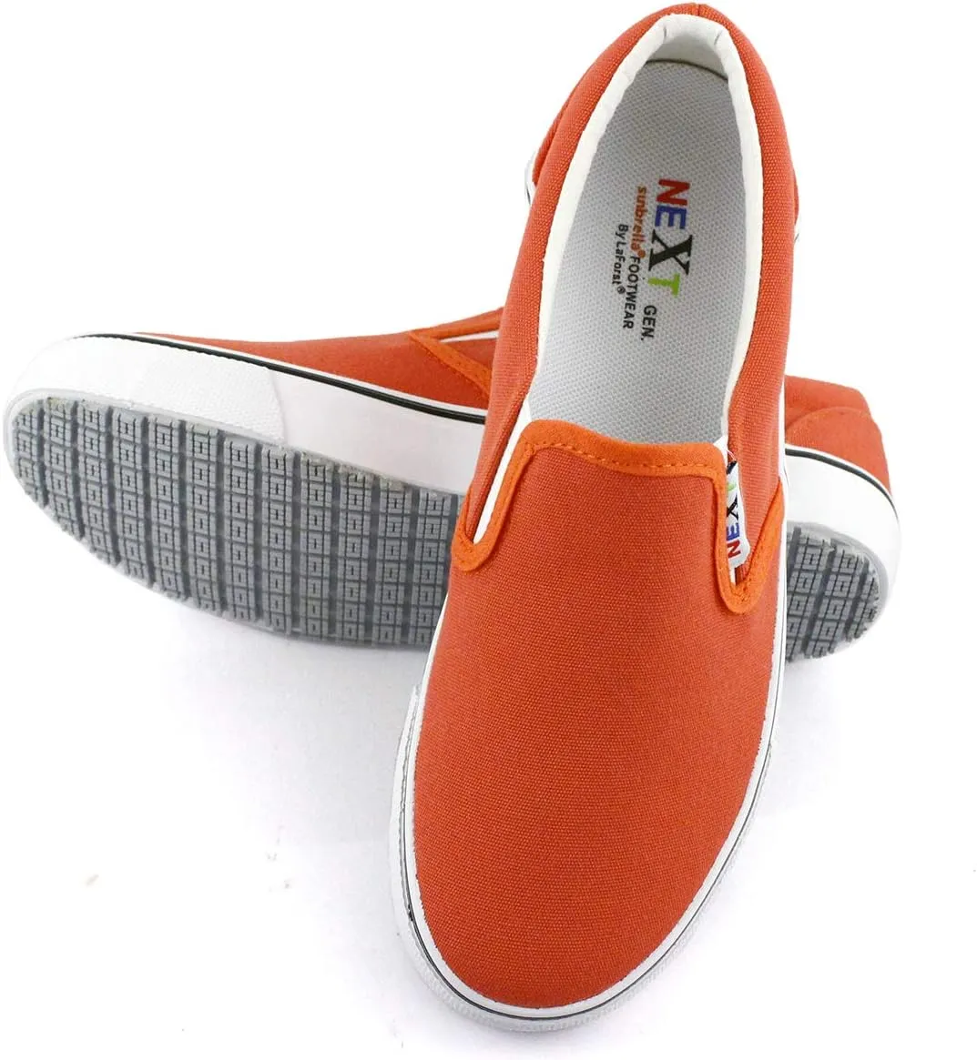 Laforst Nextgen Footwear Womens Sunbrella Nonslip Waitress Server Slip On Flat