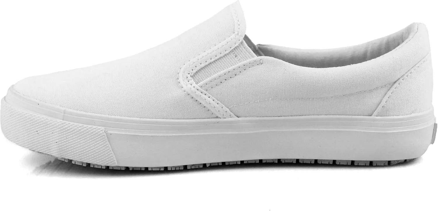 Laforst Womens Nextgen Sunbrella Upper Nonslip Waitress Server Slip On Fashion Flat