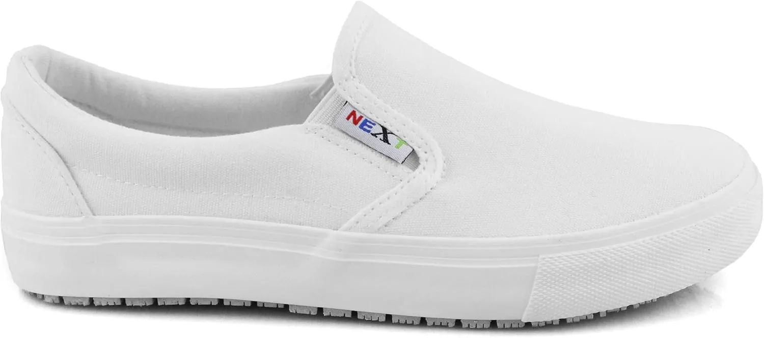 Laforst Womens Nextgen Sunbrella Upper Nonslip Waitress Server Slip On Fashion Flat