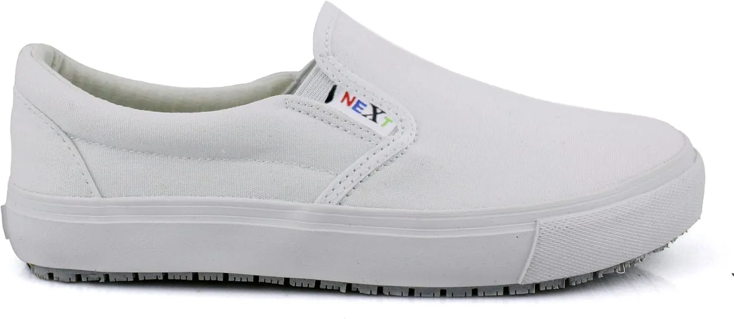 Laforst Womens Nextgen Sunbrella Upper Nonslip Waitress Server Slip On Fashion Flat
