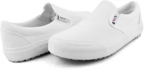 Laforst Womens Nextgen Sunbrella Upper Nonslip Waitress Server Slip On Fashion Flat