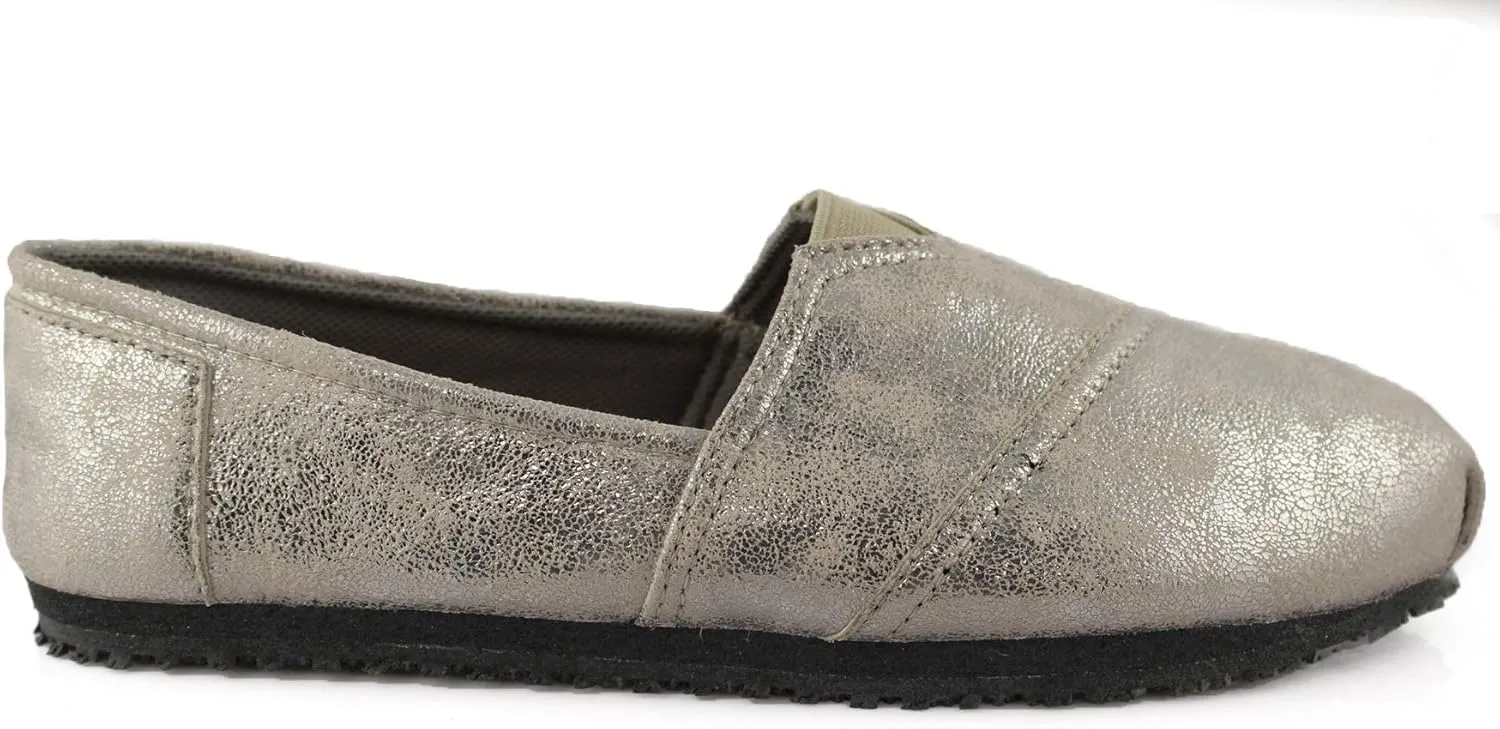 Laforst Women's Slip and Oil Resistant Non Slip Work Shoes Jess PU Slip-On Flat