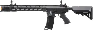 Lancer Tactical Gen 2 Polymer Airsoft M4 Interceptor SPR AEG with High Speed Airsoft Magazine (Gun Only-Airsoft Speed Loader Included)