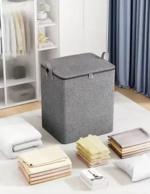 Large Capacity Clothing Storage Bag, Foldable Clothing Dust Bag,  Portable Bedroom Storage Organizer