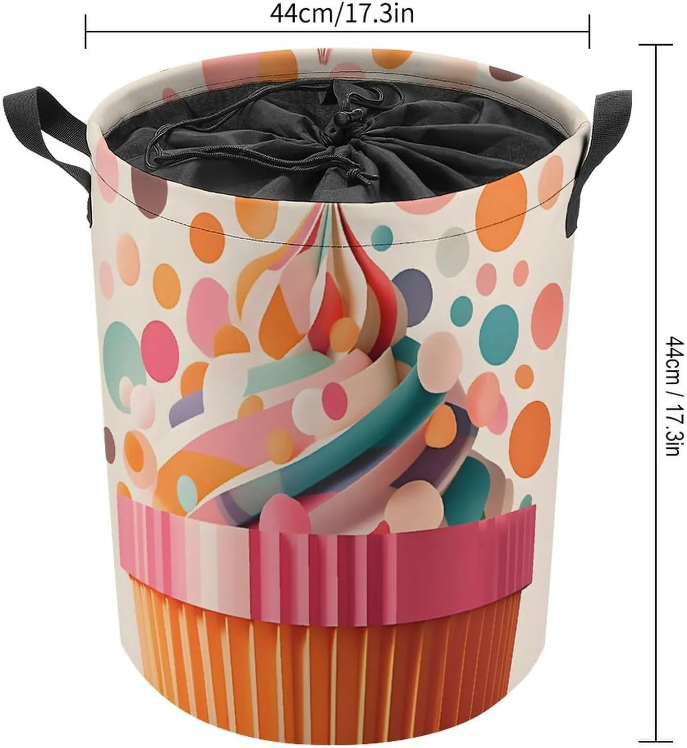 Laundry Hampers, Large Drawstring Laundry Bag, Removable Laundry Bags, Collapsible Storage Bin with Handles for Home Organization, Kids Room, Nursery Line