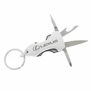 Lexus Multi-Tool  Keychain (Chrome)