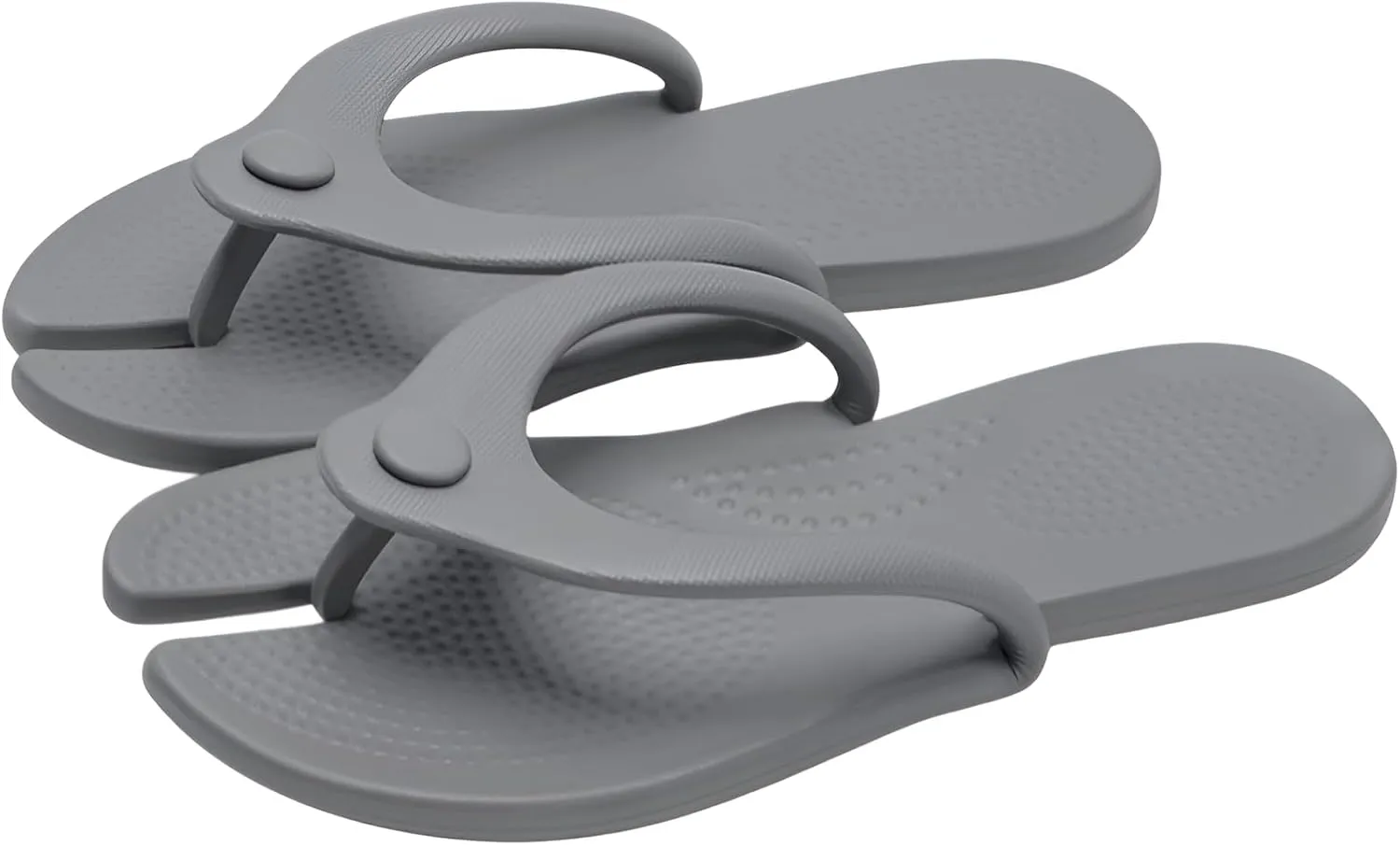 lilaBelle]【Foldable Travel Slippers Lightweight & Collapsible Hotel Shoes, Quick-Dry Anti-Slip Bathroom Sand for Swimming/Camping, Portable Washable EVA Slippers for Travel/Disaster Emergency