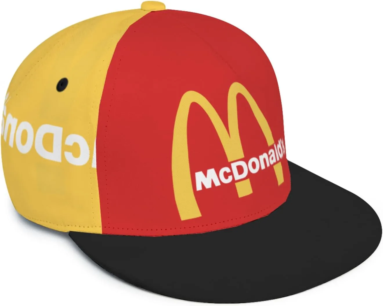 Long Flat Brim Snapback Hat for Unisex Adult Soft Outdoor Plain Baseball Cap Womens Mens Adjustable Golf Tennis Sun Hat
