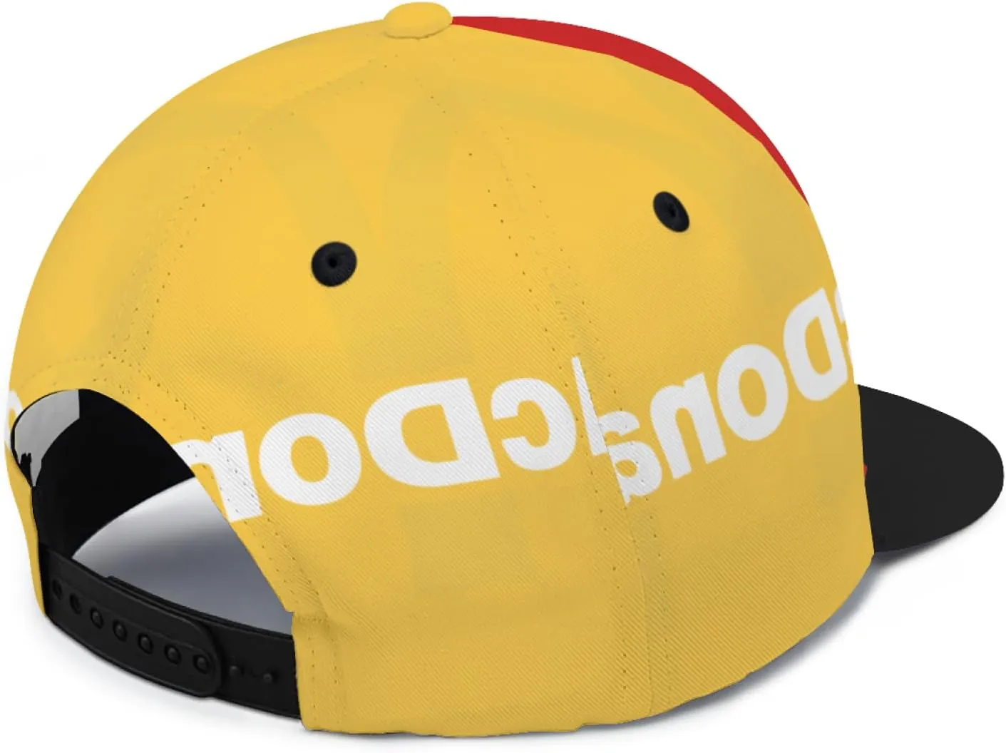 Long Flat Brim Snapback Hat for Unisex Adult Soft Outdoor Plain Baseball Cap Womens Mens Adjustable Golf Tennis Sun Hat