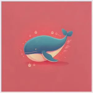 Magic Cosmetics Pouch Blue Whale Self-Adhesive Camera Cover Cloth Protective Foldable Makeup Bag for Lens Cat Makeup Bag 21.7x21.7