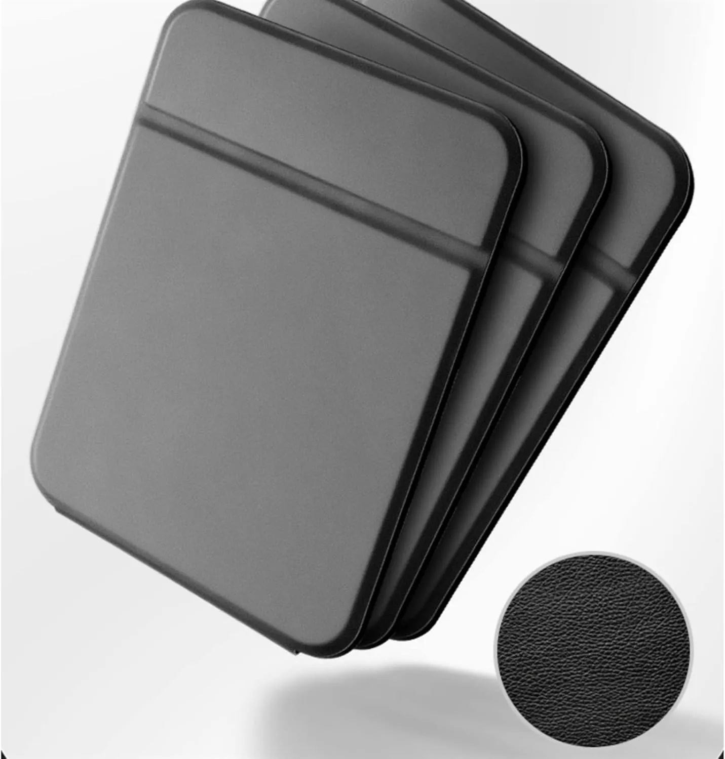 Make Up Mirror Desktop Foldable Makeup Mirror Home Portable Simple Large Desktop Makeup Mirror High-Definition Makeup Mirror Mirror for Desk(Black,Small)