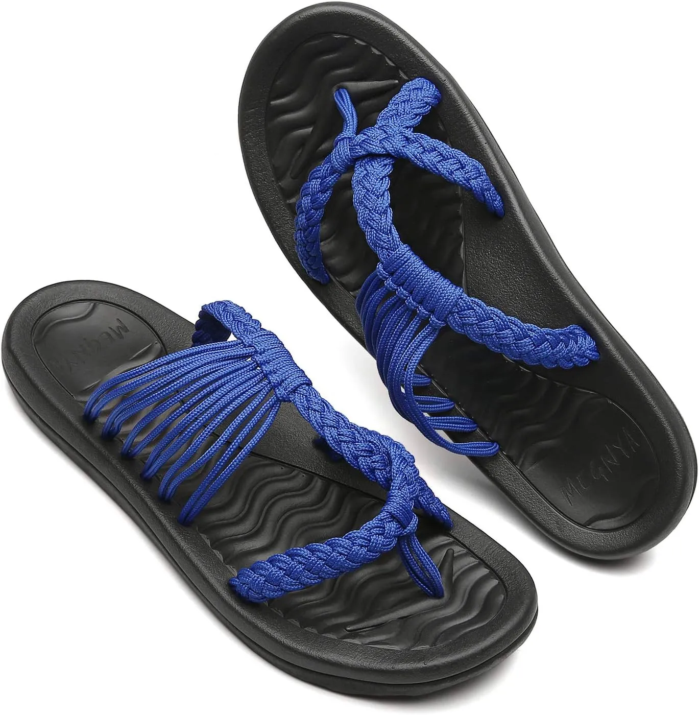 MEGNYA Women's flip Flops Sandals Arch Support, Comfortable Walking Sandals, Water Sandals Perfect for The Beach/Long Walks/Poolside
