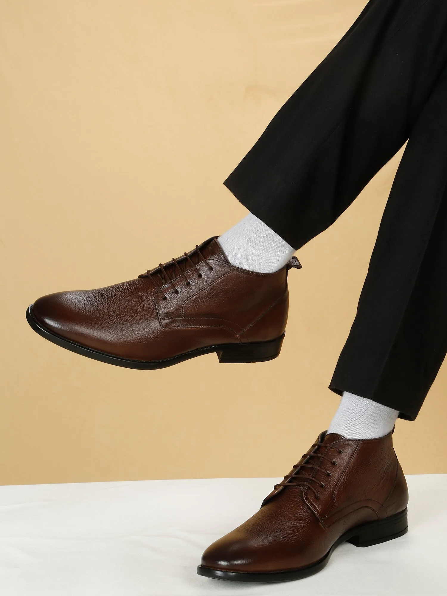 Men Formal Derby Boots