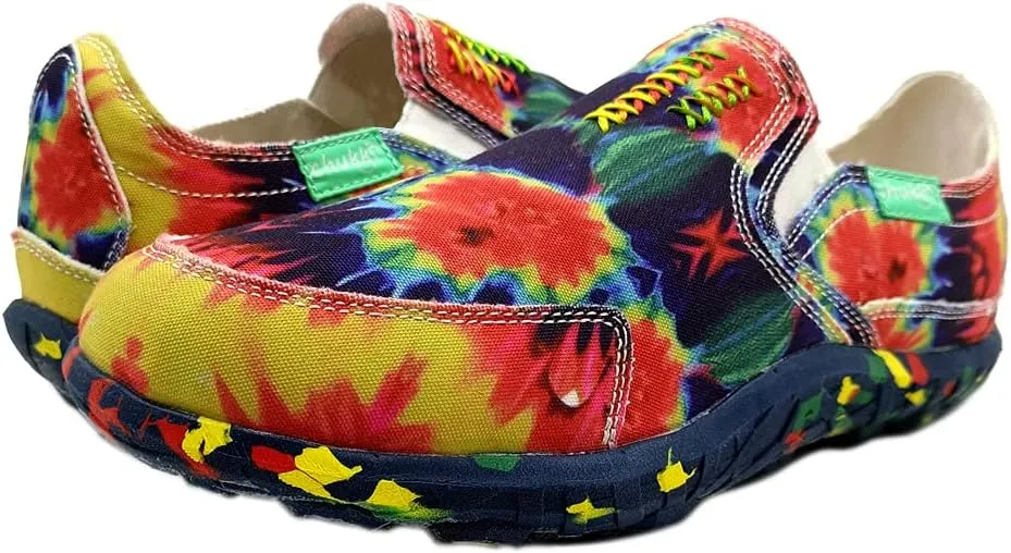 Men's Casual Canvas Slip on Loafers Leisure Flat Boat Shoes