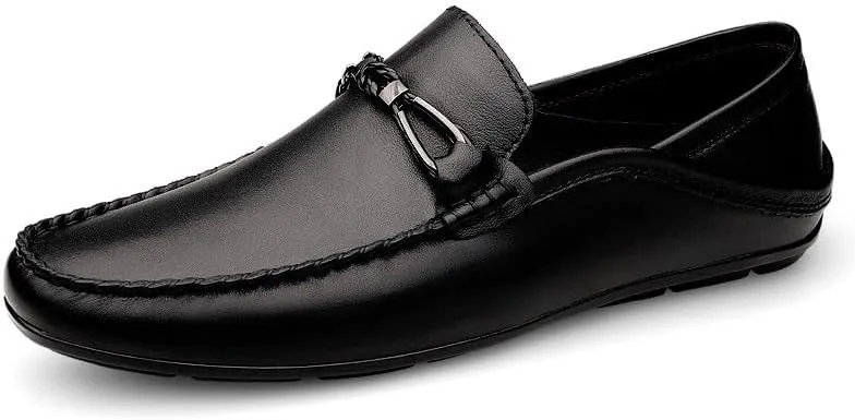 Men's Classic Dress Shoes Fashion Patent Leather Oxfords for Men Formal Tuxedo Shoes Business Wedding Derby Shoes(Black,6.5)