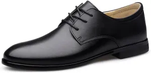 Mens Comfortable Casual Dress Shoes Men Lace Up Formal Business Oxford Shoes