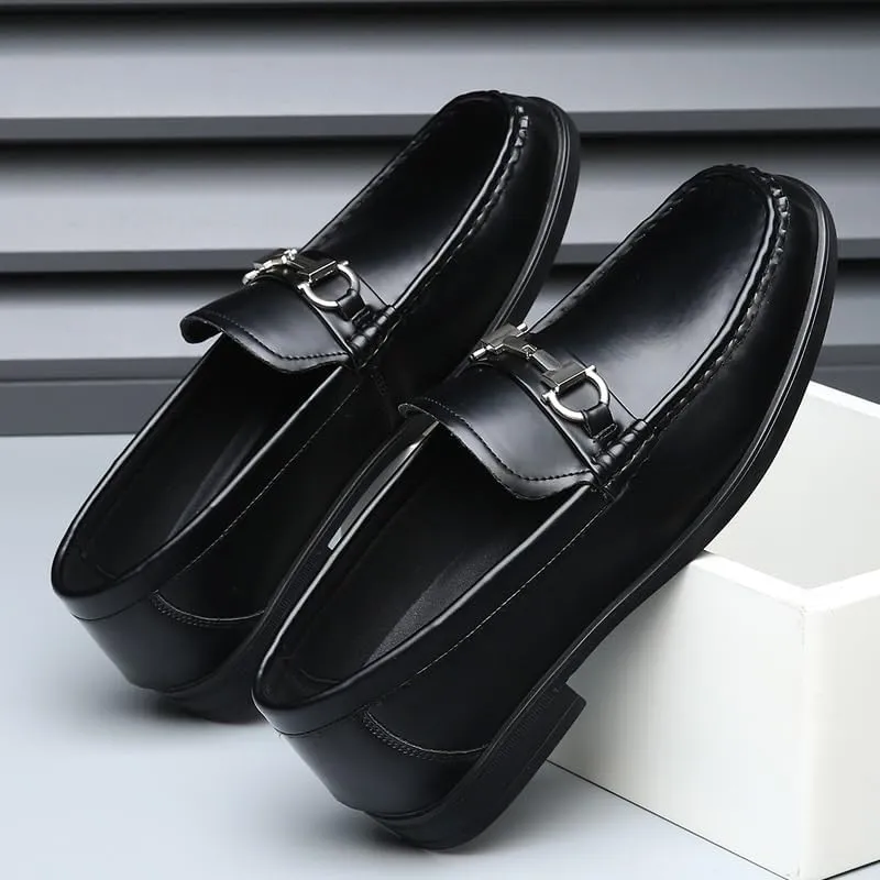 Men's Dress Shoes Mens Luxury Business Casual Oxford Shoes Fashion Comfort Soft Slip On Derby Shoes for Men(10)