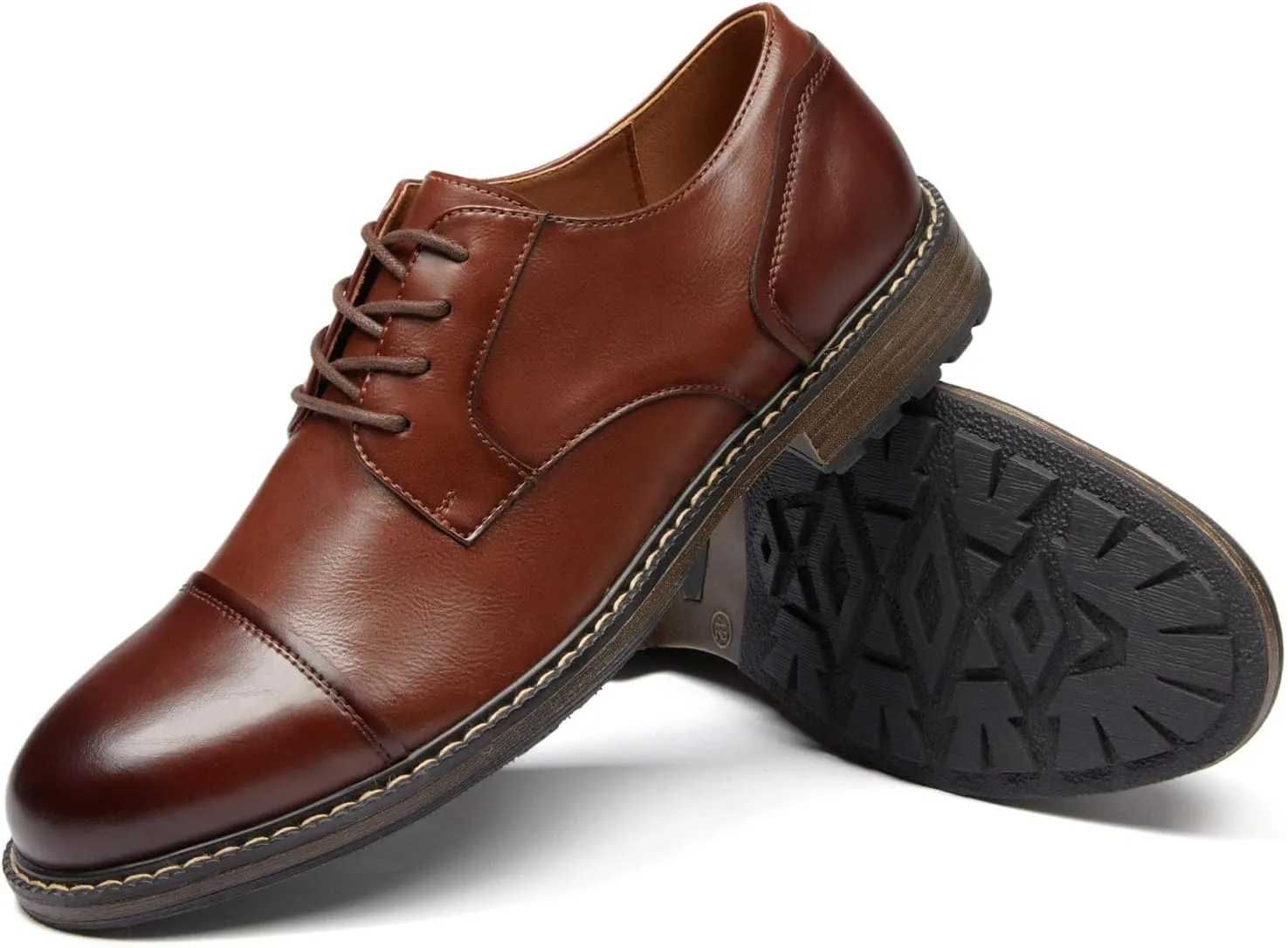 Men's Dress Shoes Oxford Shoes Formal Dress Shoes for Men Business Derby Shoes.
