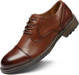Men's Dress Shoes Oxford Shoes Formal Dress Shoes for Men Business Derby Shoes.