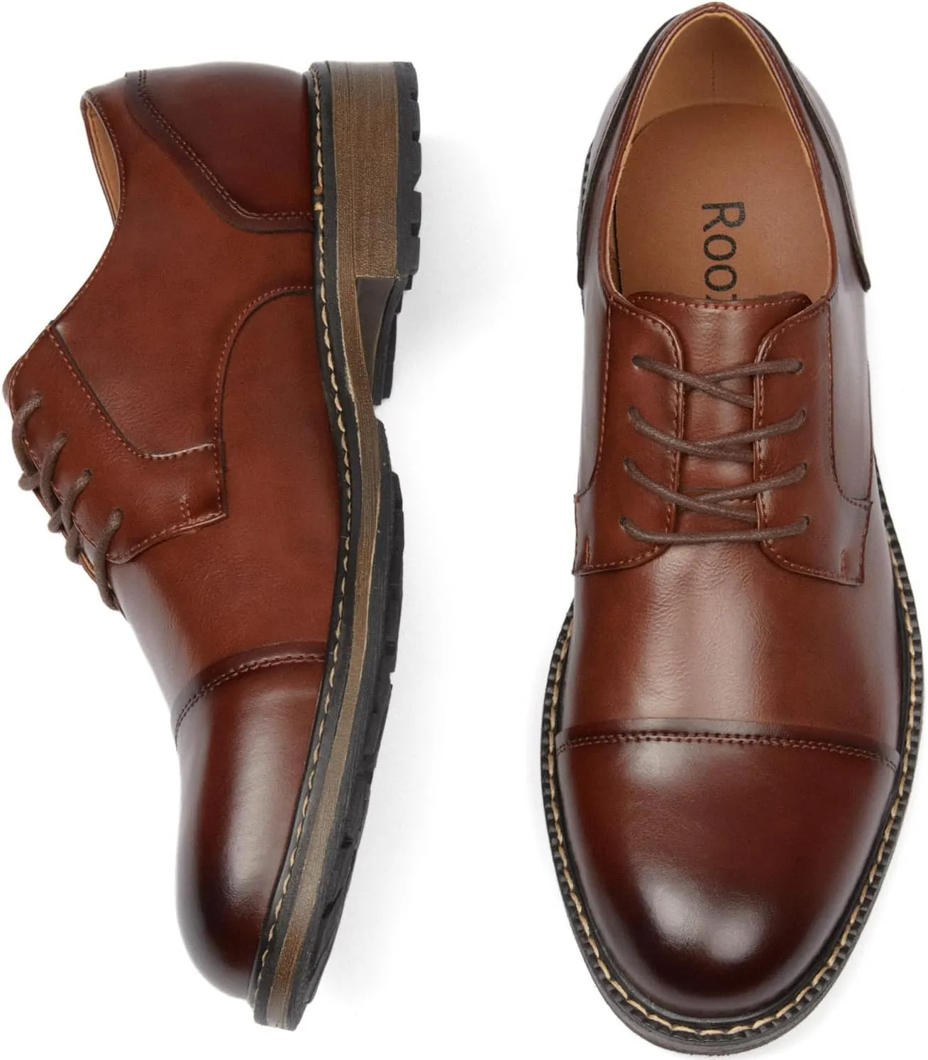 Men's Dress Shoes Oxford Shoes Formal Dress Shoes for Men Business Derby Shoes.