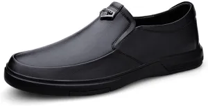 Men's Patent Leather Tuxedo Shoes Slip-On Formal Dress Shoes for Wedding & Prom