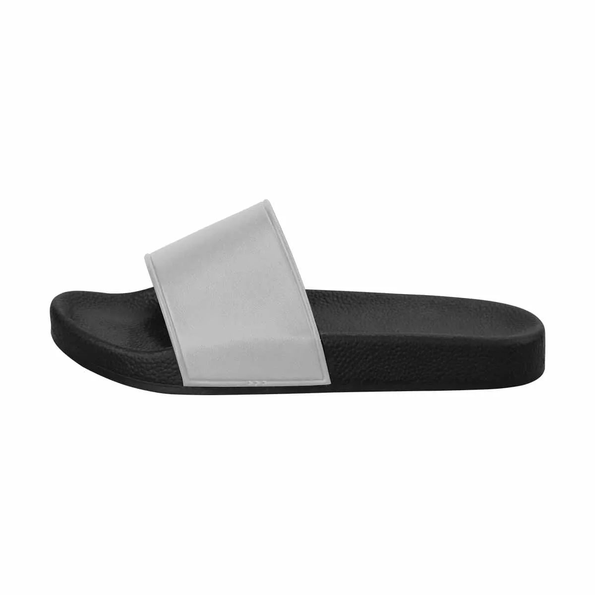 Mens Slide Flip Flop Grey Sandals by inQue.Style