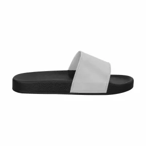 Mens Slide Flip Flop Grey Sandals by inQue.Style
