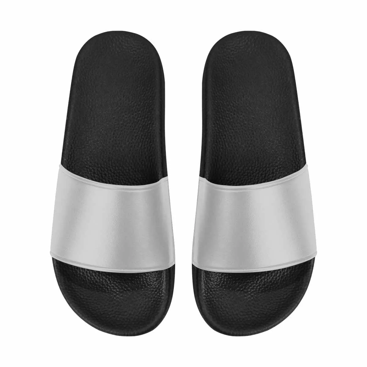 Mens Slide Flip Flop Grey Sandals by inQue.Style