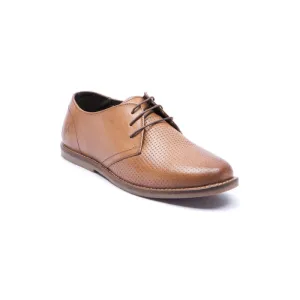 Men's tan formal shoes