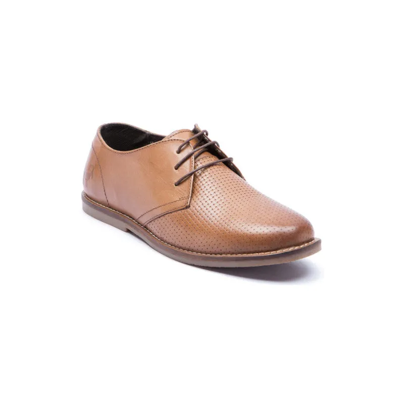 Men's tan formal shoes