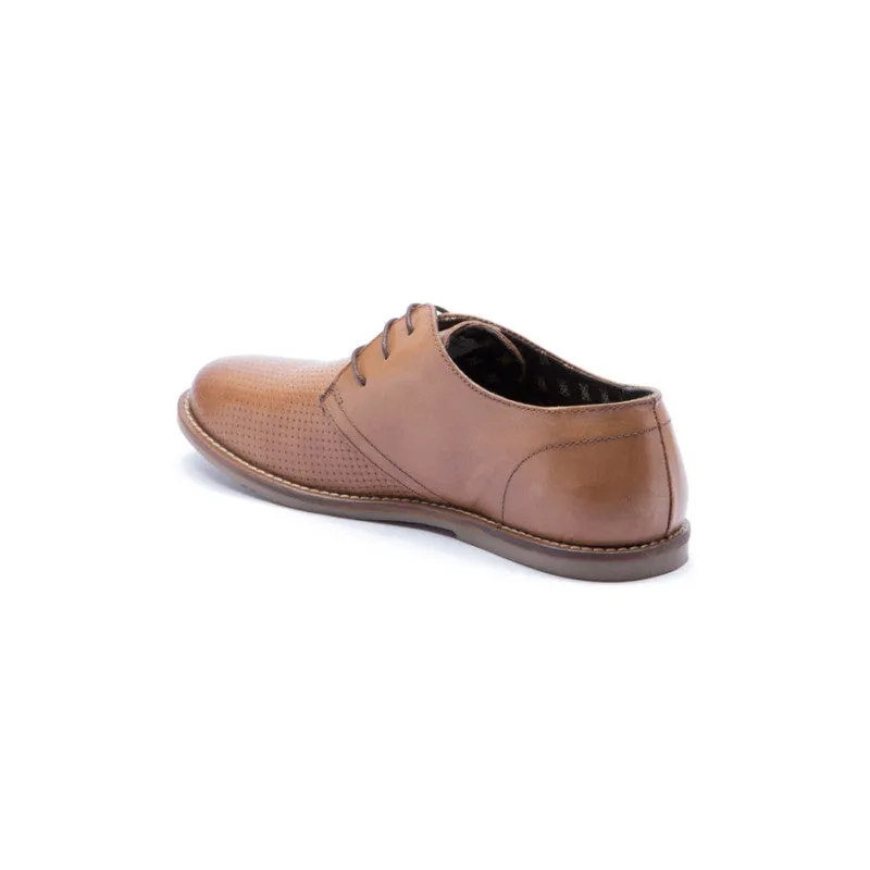 Men's tan formal shoes