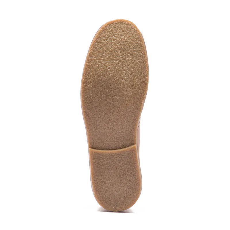 Men's tan formal shoes