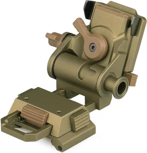Metal L4G24 Mount Breakaway Night Vision Goggle Mount for Mounting Helmet CNC Fast OPS PJ MH BJ for pvs 18 /PVS31(Tan)