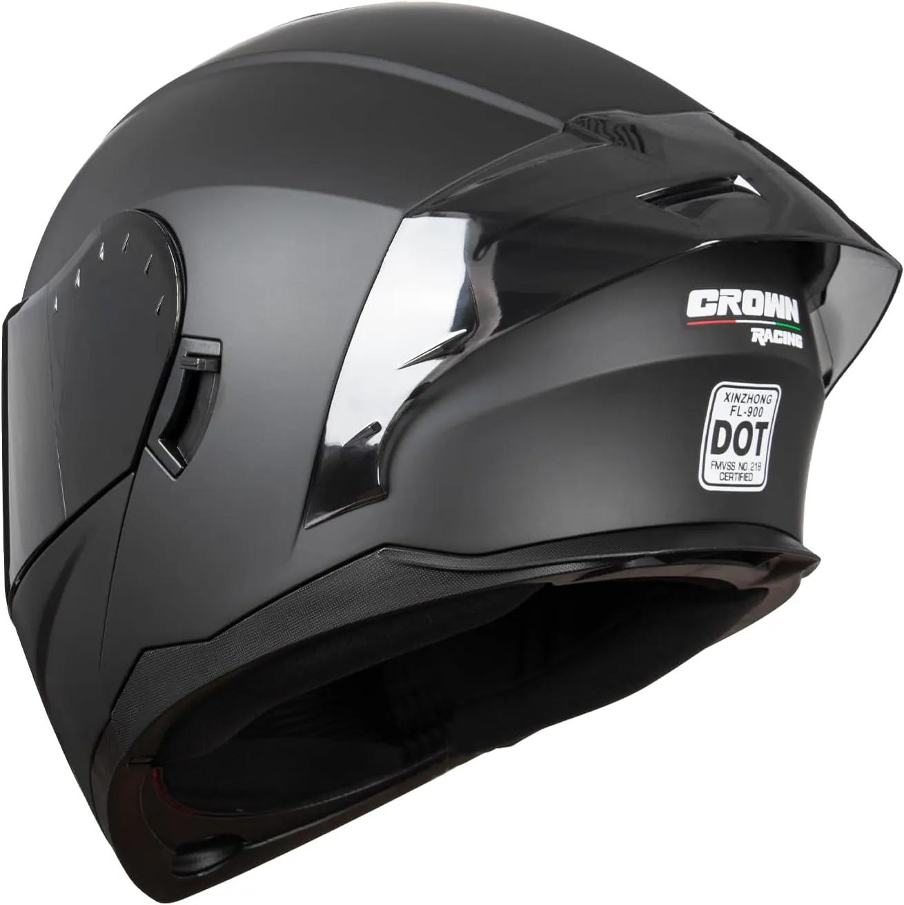Modular Motorcycle Helmet with Flip-Up Design, DOT Approve with Extra Clear Visor, Full Face Motorcycle Helmets
