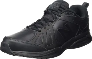 New Balance Men's 624v5 Fitness Shoes, Black, 13.5 Wide