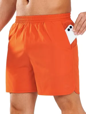 NORTHYARD Men's Swim Trunks 5" Quick Dry Swim Shorts with Mesh Liner Packable for Swimwear Surfing Beach Travel