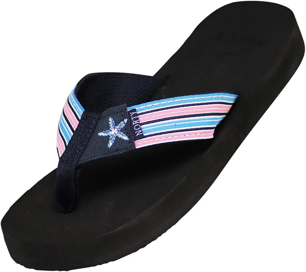 NORTY - Women's Casual Resort Wear Flip Flop Sandal for Everyday Comfort